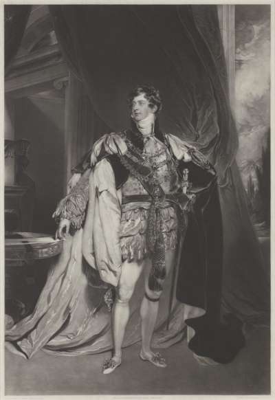 Image of King George IV (1762-1830) Regent 1811-20, Reigned 1820-30