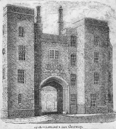 Image of Lincoln’s Inn Gateway 1728