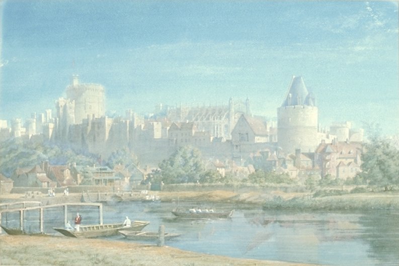 Image of View of Windsor from across the River
