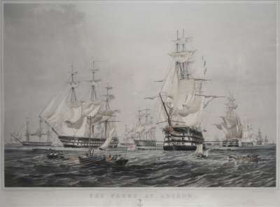 Image of The Fleet at Anchor