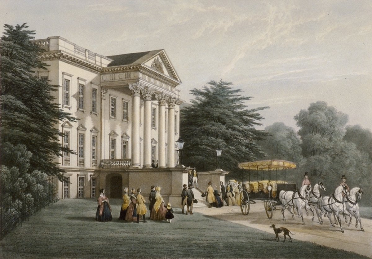 Image of Visite à Claremont House [Visit of Louis Philippe]