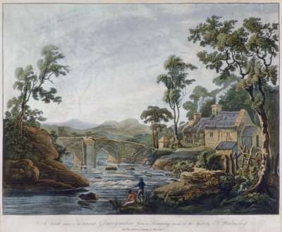 Image of A View near Swansea, Glamorganshire, from a Drawing made on the spot by T. Walmesley