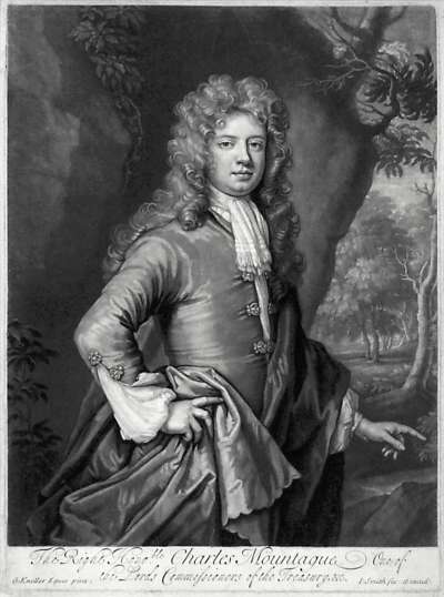 Image of Charles Montagu, Earl of Halifax (1661-1715) politician and financier
