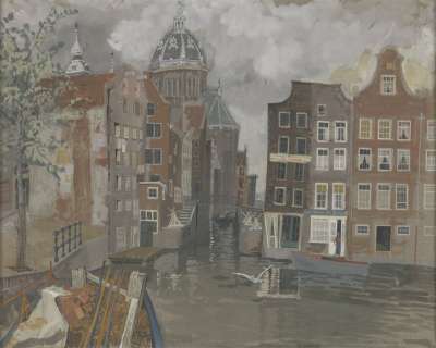 Image of Canal in Amsterdam