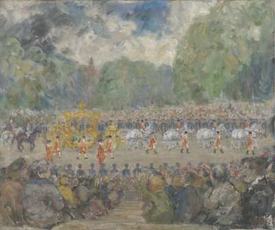 Image of The Coronation Procession, Hyde Park