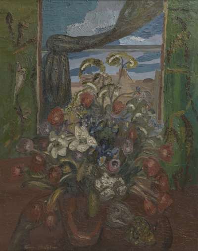 Image of Flowers in a Vase