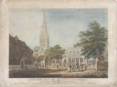 Image of View of the Cathedral, Salisbury