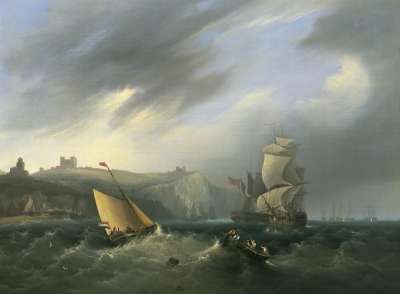Image of Shipping off Dover