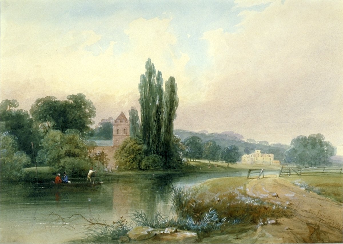Image of Marlow, The Thames (All Saints Church, Bisham, and Bisham Abbey)