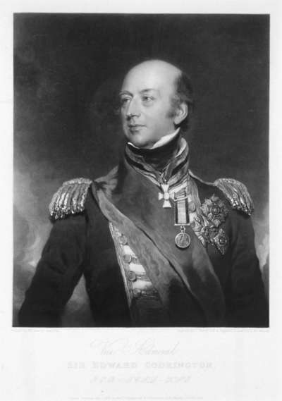 Image of Sir Edward Codrington (1770-1851) Admiral, Commander at the Battle of Navarino 1827