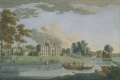 Image of A View of Esher in Surrey, the Seat of the Late Henry Pelham
