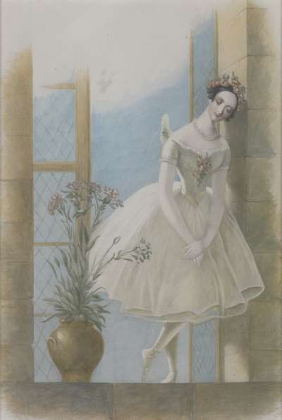 Image of Marie Taglioni in “La Sylphide”