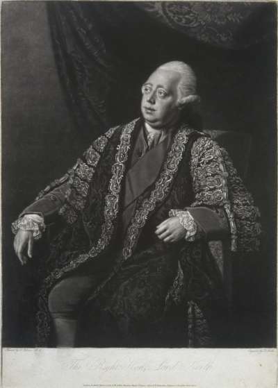 Image of Frederick North, 2nd Earl of Guilford (1732-1792) Prime Minister