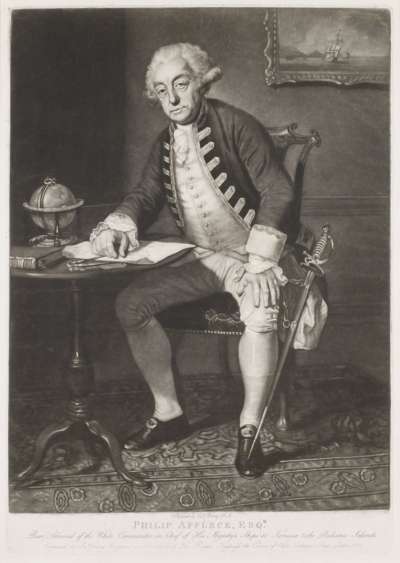 Image of Philip Affleck (1726-1799) Admiral