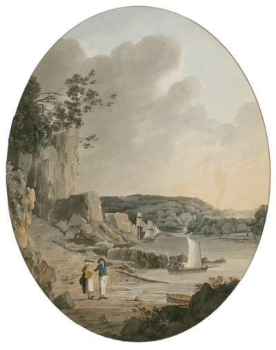 Image of Mount Edgecumbe from Horseferry, Western King