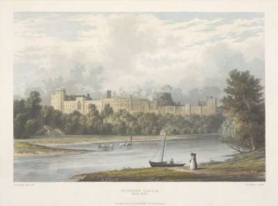 Image of Windsor Castle, from Eton