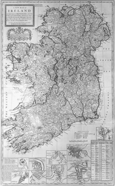 Image of A New Map of Ireland