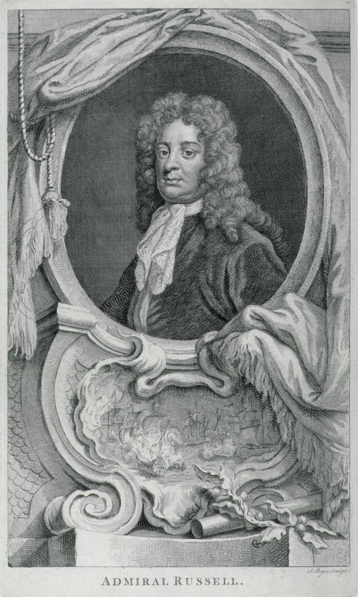 Image of Edward Russell, Earl of Orford (1653-1727) Admiral of the Fleet