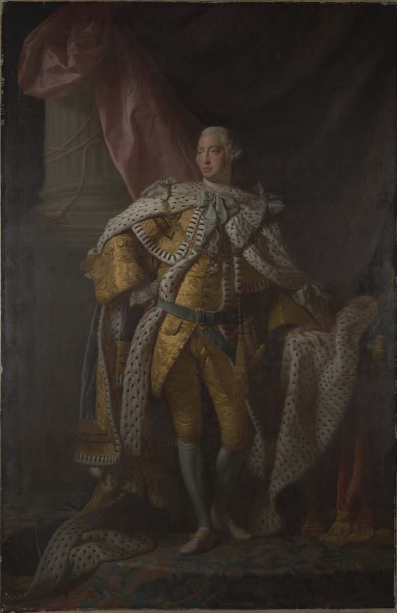 Image of King George III (1738-1820) reigned 1760-1820