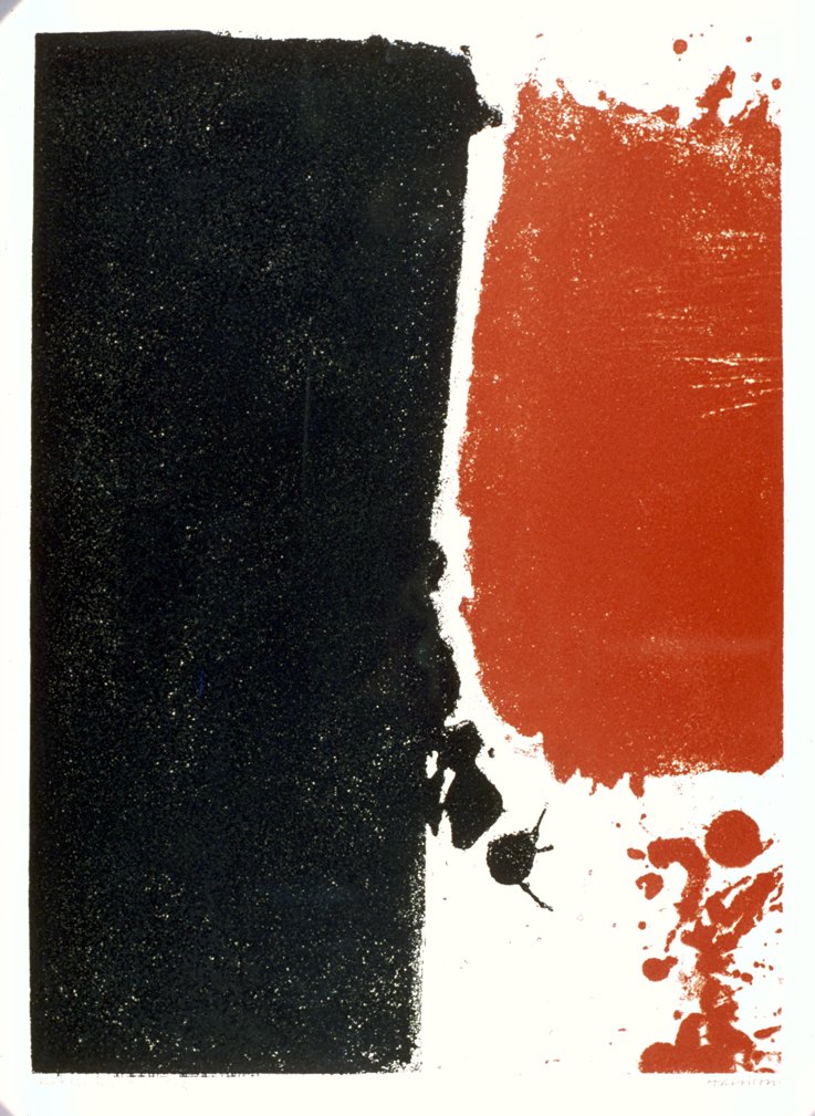 Image of Red and Black I