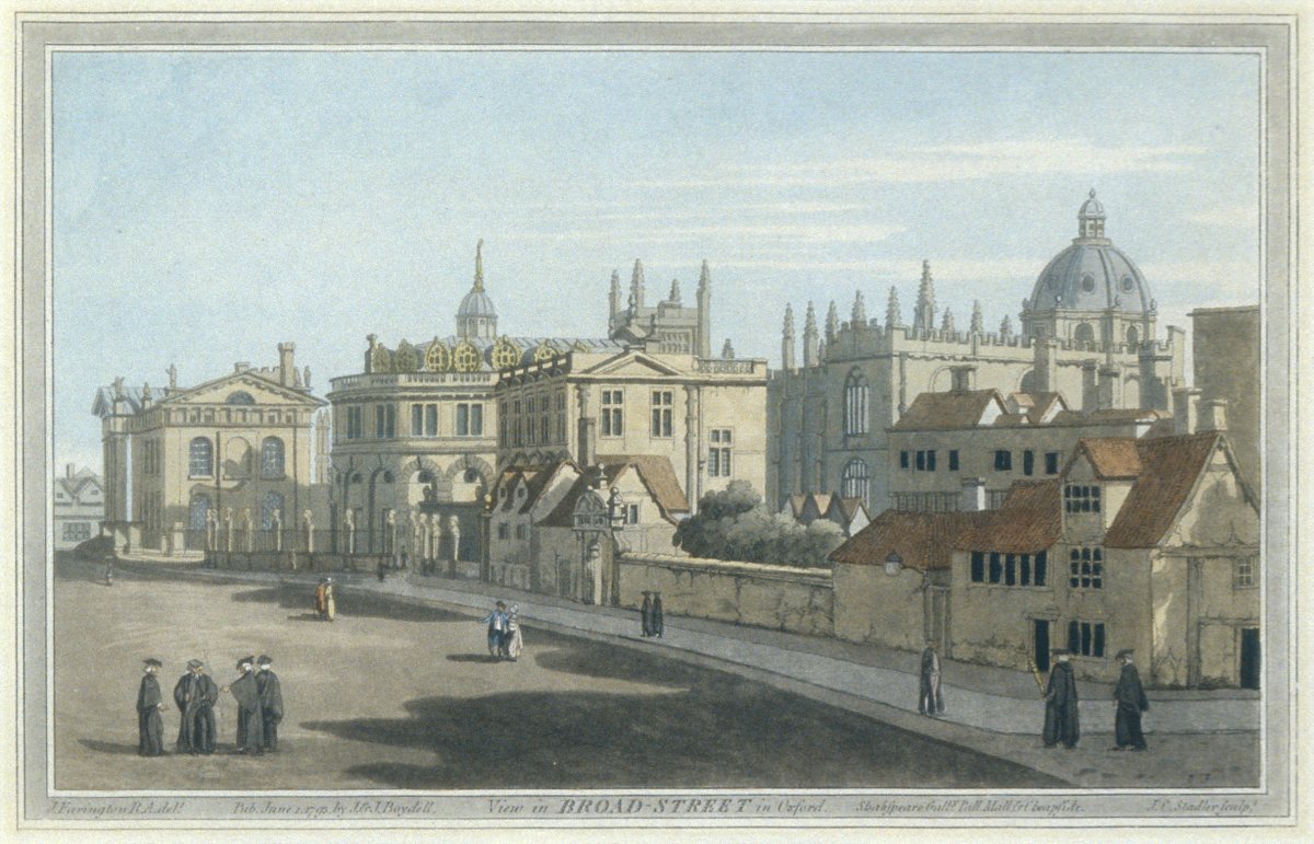 Image of View in Broad Street in Oxford
