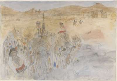 Image of Premiere Compagnie de Meharistes, Palmyra, Syrian Desert