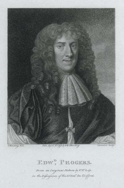 Image of Edward Progers (1621-1713) courtier; Groom of the Bedchamber to King Charles II