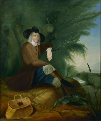 Image of Izaak Walton (1593-1683) author of ‘The Compleat Angler’