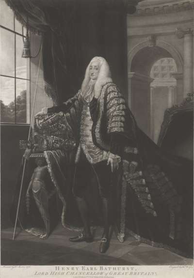Image of Henry Bathurst, 2nd Earl Bathurst (1714-1794) Lord Chancellor