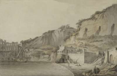 Image of Sir William Hamilton’s Casino at Posillipo and the Ruins of the Palace of Queen Joan