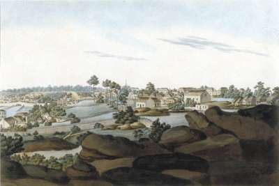 Image of New South Wales. View of Sydney from the West Side of Cove No.2