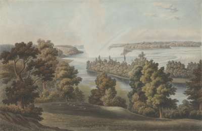 Image of View from the Upper Bank, English Side