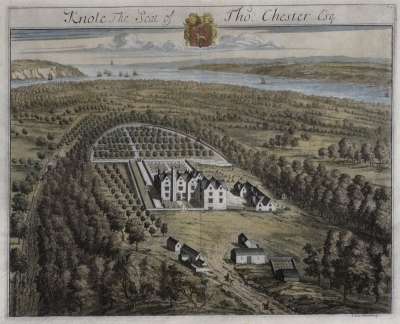 Image of Knole the Seat of Tho. Chester Esq
