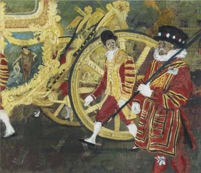 Image of The State Coach & Yeomen of the Guard, Coronation