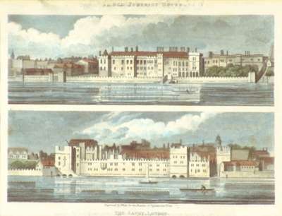 Image of Old Somerset House; The Savoy, London
