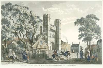 Image of Cemetery Gate of St. Augustine’s Monastery at Canterbury