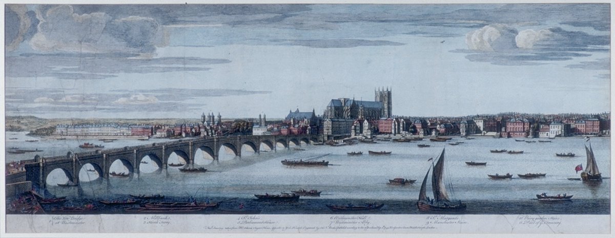 Image of London and Westminster 1 : Westminster Bridge to Treasury