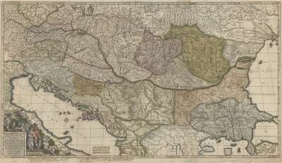 Image of Map of the Hungarian Empire