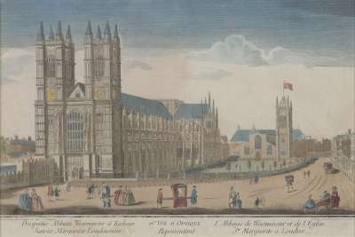 Image of Perspective View of Westminster Abbey