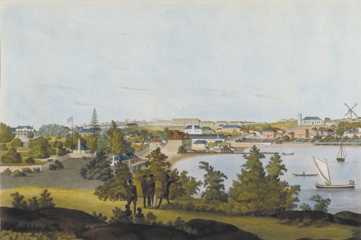Image of New South Wales. View of Sydney, from the East Side of the Cove  No.1