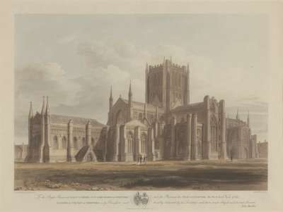 Image of North East View of the Cathedral Church of Hereford