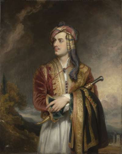 Image of George Gordon Noel Byron, 6th Baron Byron (1788-1824) poet