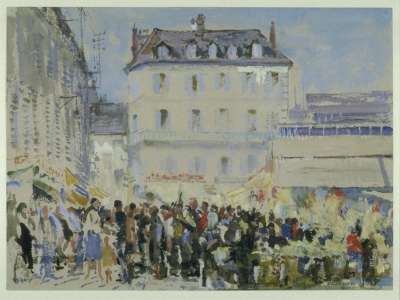 Image of Market Day, Compiègne