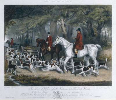 Image of No.3, Plate 2: William Smith, Huntsman to the Brocklesby Hounds