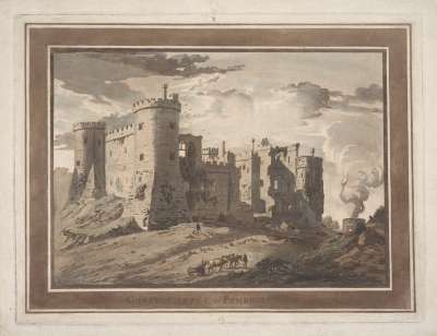 Image of Carey Castle in Pembrokeshire