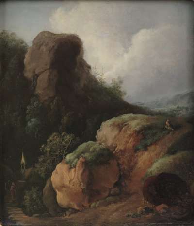 Image of Landscape with Crags