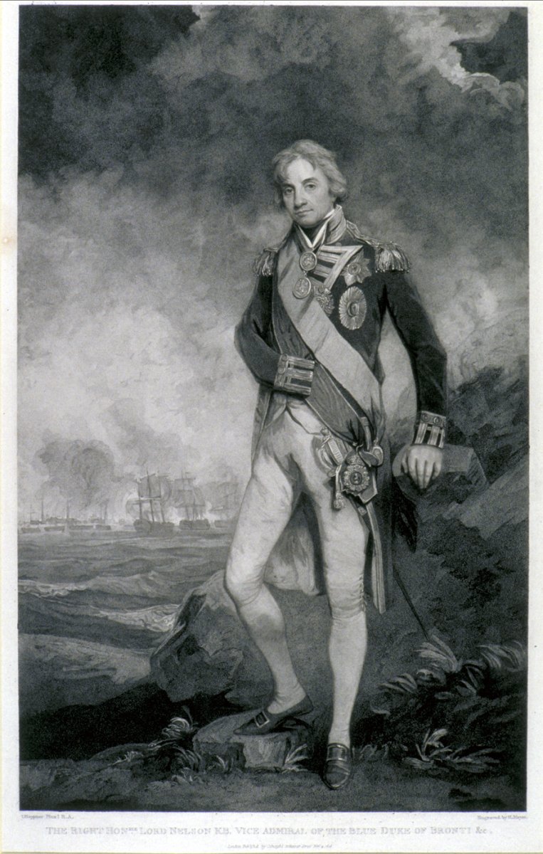 Image of Horatio Nelson, 1st Viscount Nelson (1758-1805) Vice-Admiral & Victor of Trafalgar