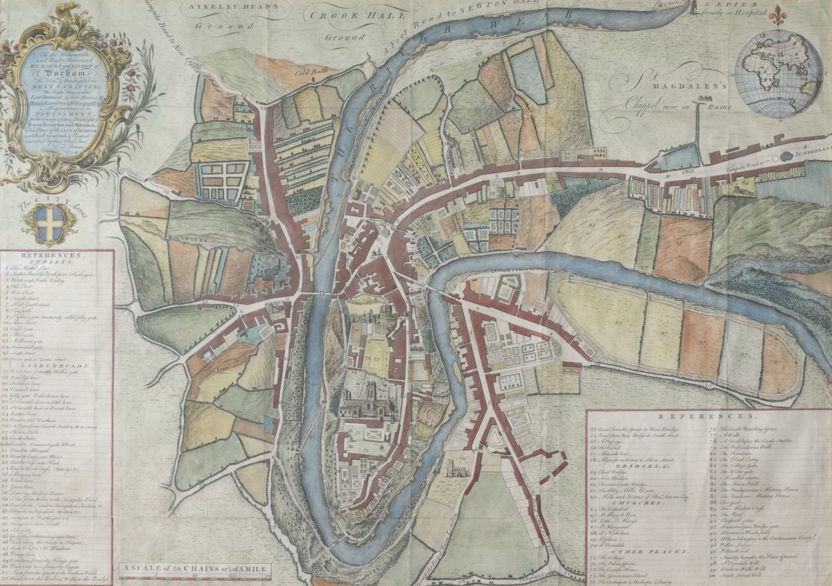 Image of Plan of the City of Durham