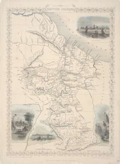 Image of Map of British Guyana