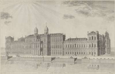 Image of The Palace of Whitehall: The Water Side